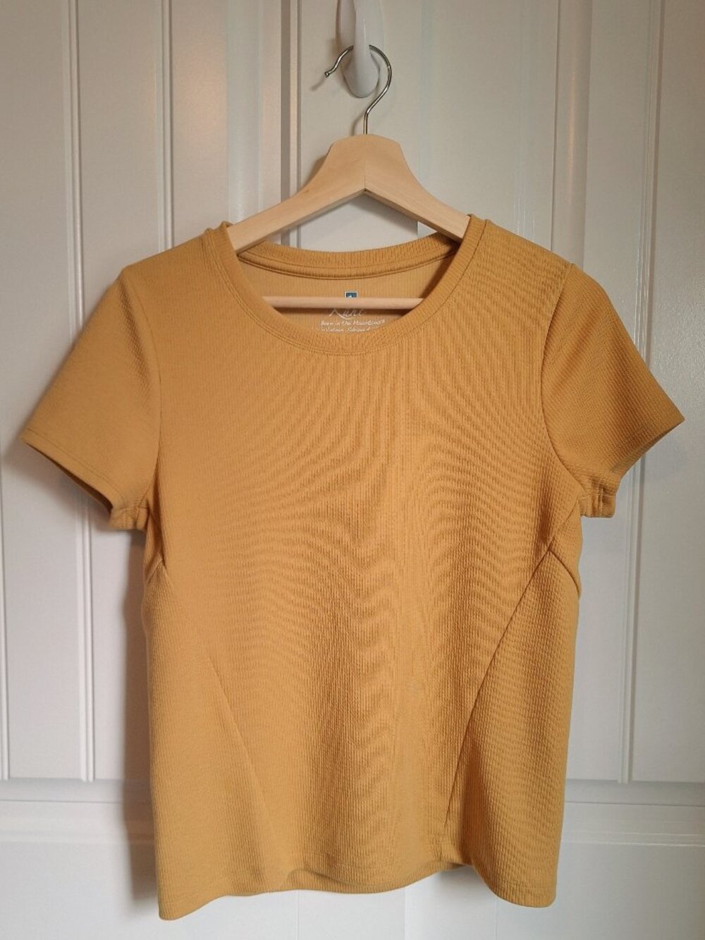 Kuhl Women's Remi Tee Ribbed Short Sleeved Tee Shirt SZ S